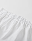 Girls Trousers with White Twill Waistband