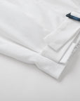 Girls Trousers with White Twill Waistband