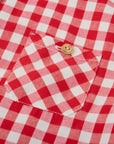 MIBONBON Red and white checkered shirt