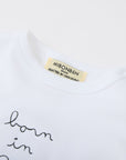 BORN IN 2025 COTTON T-SHIRT