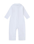 Baby Girl Pink and white overall pyjama