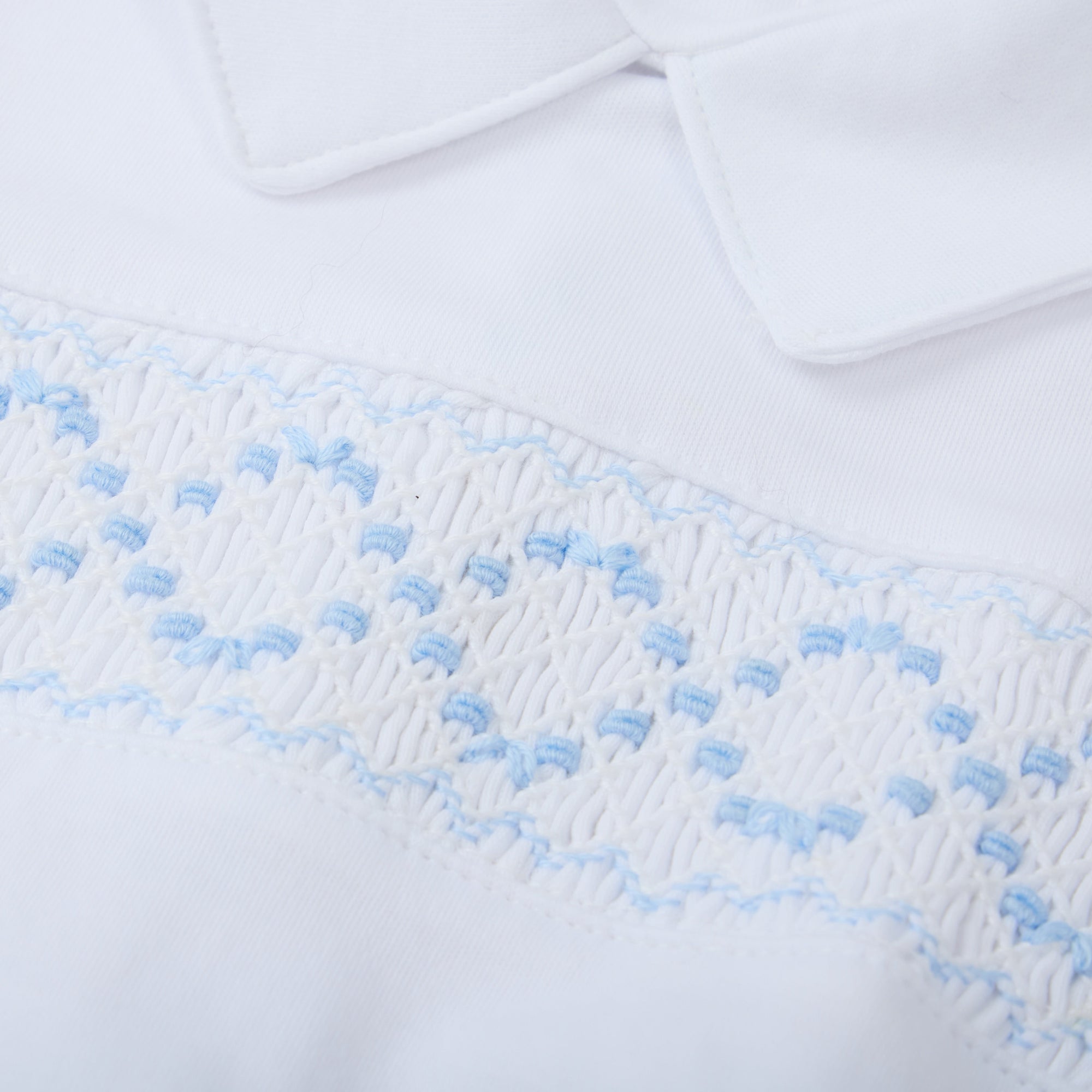 Baby Boy Blue and white overall pyjama