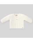 KNIT CREAM COLOR CARDIGAN