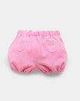 Pink shorts for baby girls