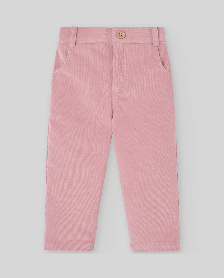 Long corduroy trousers