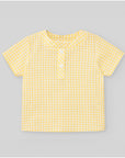 Boys shirt with Gwith Vichy check