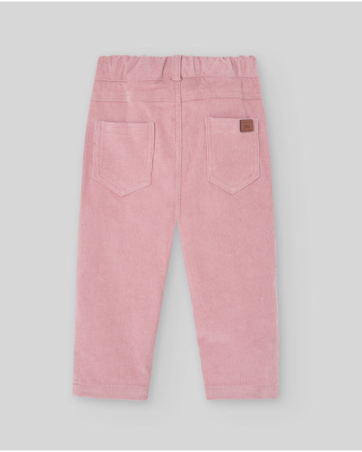 Long corduroy trousers