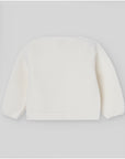 Chalk Blue NEWBORN CARDIGAN "ESENCIAL"