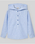 Striped hoodie shirt for boys