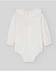 Muslin bodysuit in 2 colours selection. Blue or Pink