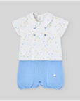 Short romper for baby boy