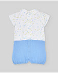 Short romper for baby boy