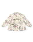 Floral Blouse with ruffles