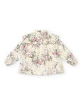 Floral Blouse with ruffles