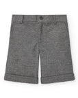 Dark Grey Bermudas for Boy
