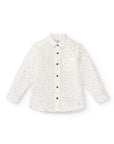 Ivory Shirt with hedgehogs
