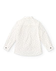 Ivory Shirt with hedgehogs
