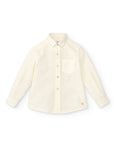 Classic Ivory Cotton Shirt