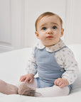 BLUE ROMPER FOR BABY BOY