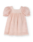 Short Sleeve Light Pink Dress