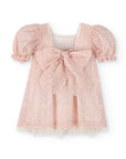 Short Sleeve Light Pink Dress