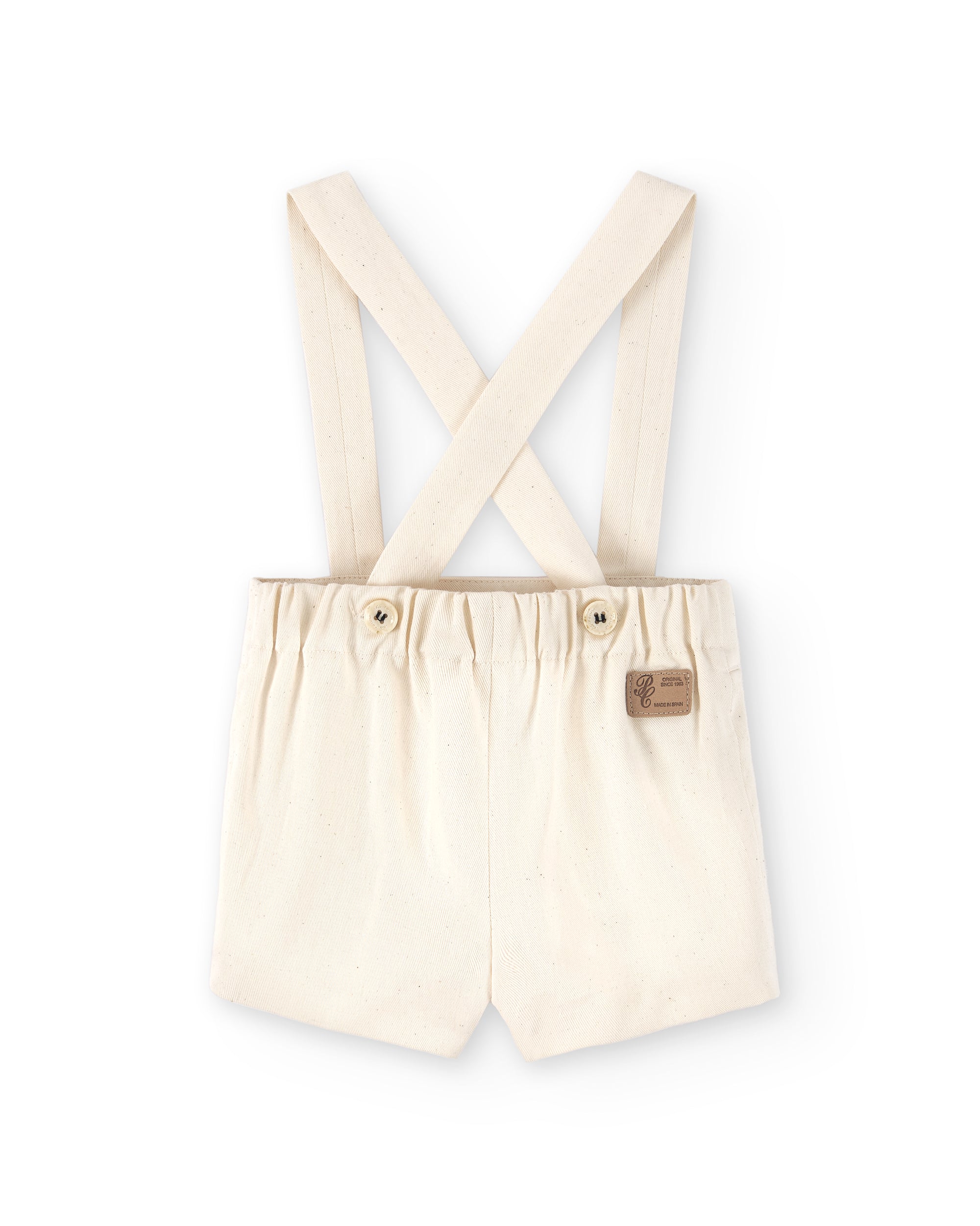 Ivory shorts for babies