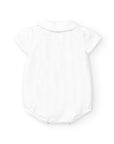 White overall for babies