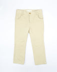 BEIGE Cotton Trousers