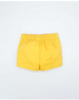 YELLOW TWILL SHORTS