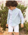 White Twill Shorts