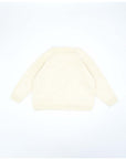 Ecru Jumper with Blue Elephant