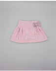 Lilac Structured Fabric Skirt