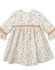 Floral printed Dress with Ruffle Sleeves