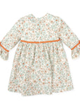 Floral printed Dress with Ruffle Sleeves