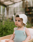 Baby Knitted Bodysuit in Green