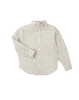 Boys Beige striped shirt