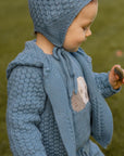 Baby boy Blue Sweater with doggy design