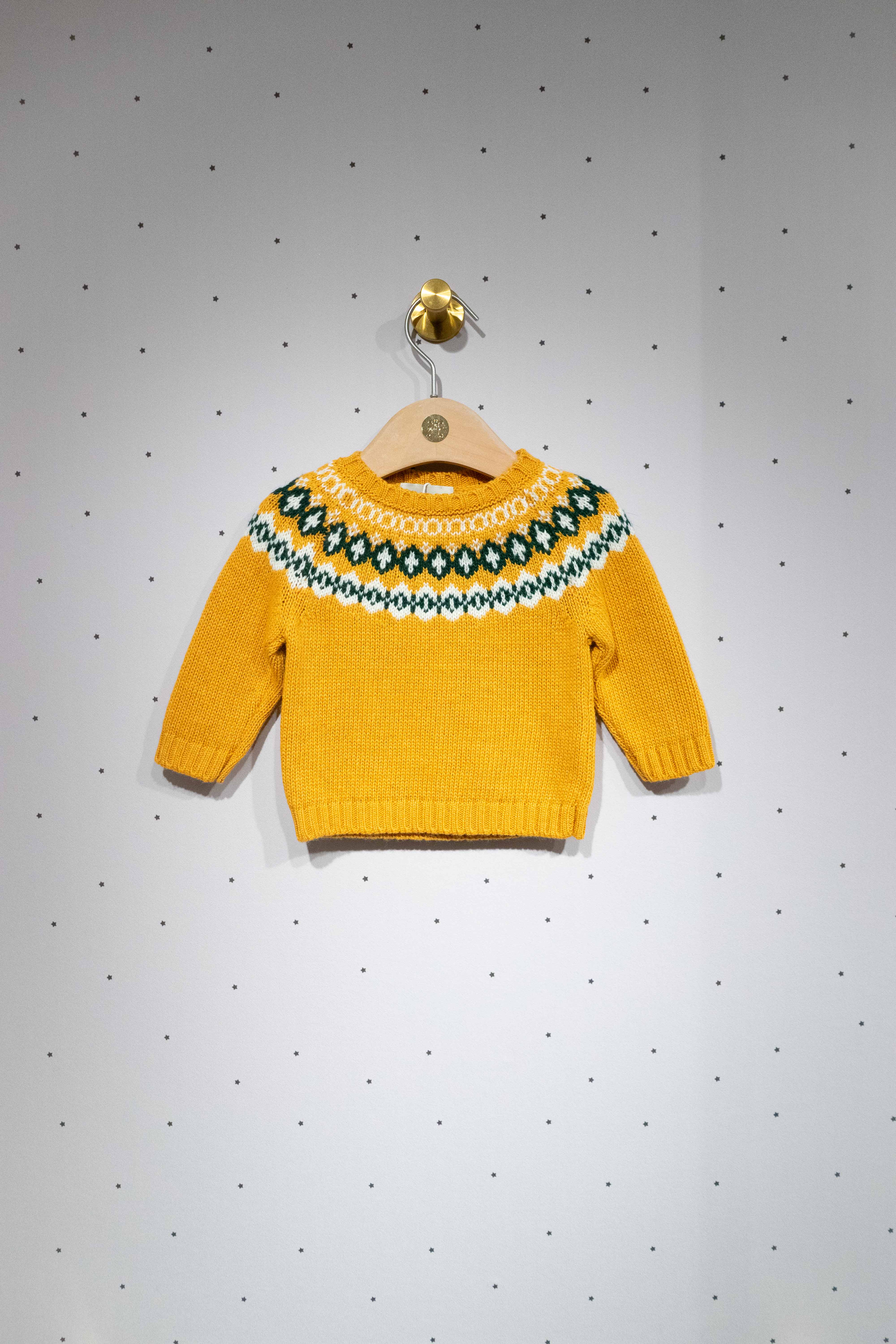 Mustard Sweater for Boys