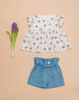 Dark Blue shorts for girls