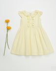 Light yellow dress for summer