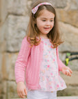 Pink GIRL BLOUSE FLORAL
