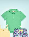 Green Polo Shirt for summer