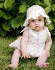 Baby Girl ROMPER in floral print