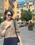 Light Brown MIBONBóN Cardigan for Adults