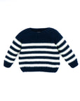 Navy Blue Striped Sailor Sweater