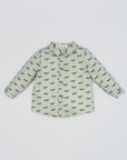 Dark Grey Knitted Puppy Shirt
