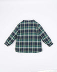 Dark Green & Blue Checked Shirt