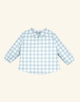 Blue Vichy Cotton Shirt