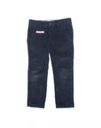 Navy Blue Corduroy Trousers