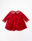Red Velvet Dress